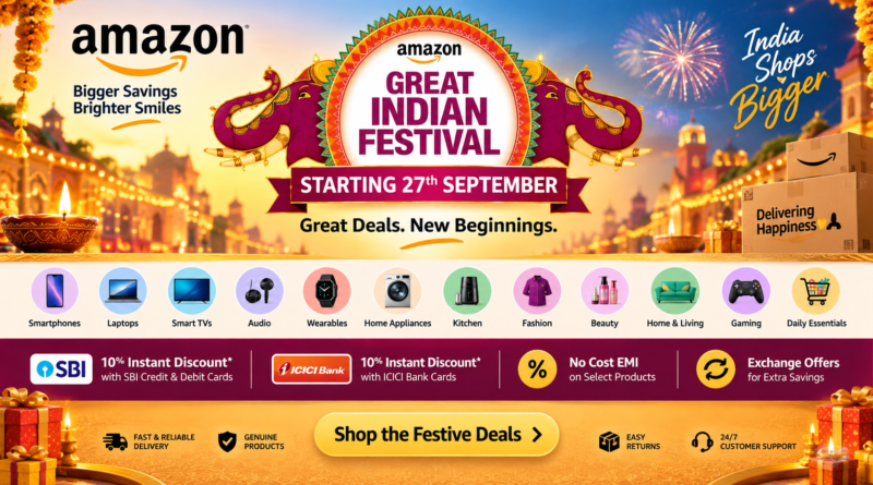 Amazon Great Indian Festival Sale 2026