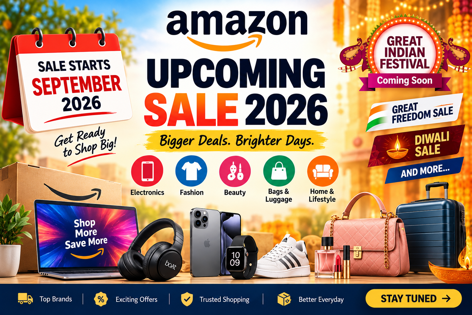 Amazon Upcoming Sale September 2026: Dates, Offers & Best Deals