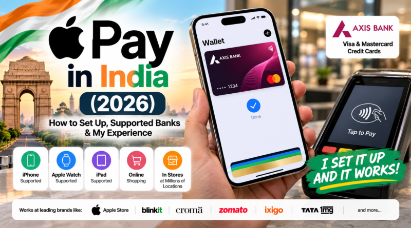 Apple Pay in India How to set it up, supported banks and cards, and my experience using it.